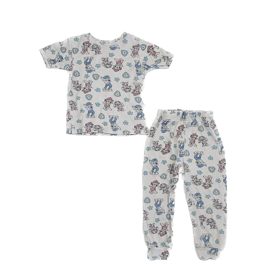 Nikelodeon Boys Paw Patrol 2-piece Pajamas Size: 4T Paw Patrol
