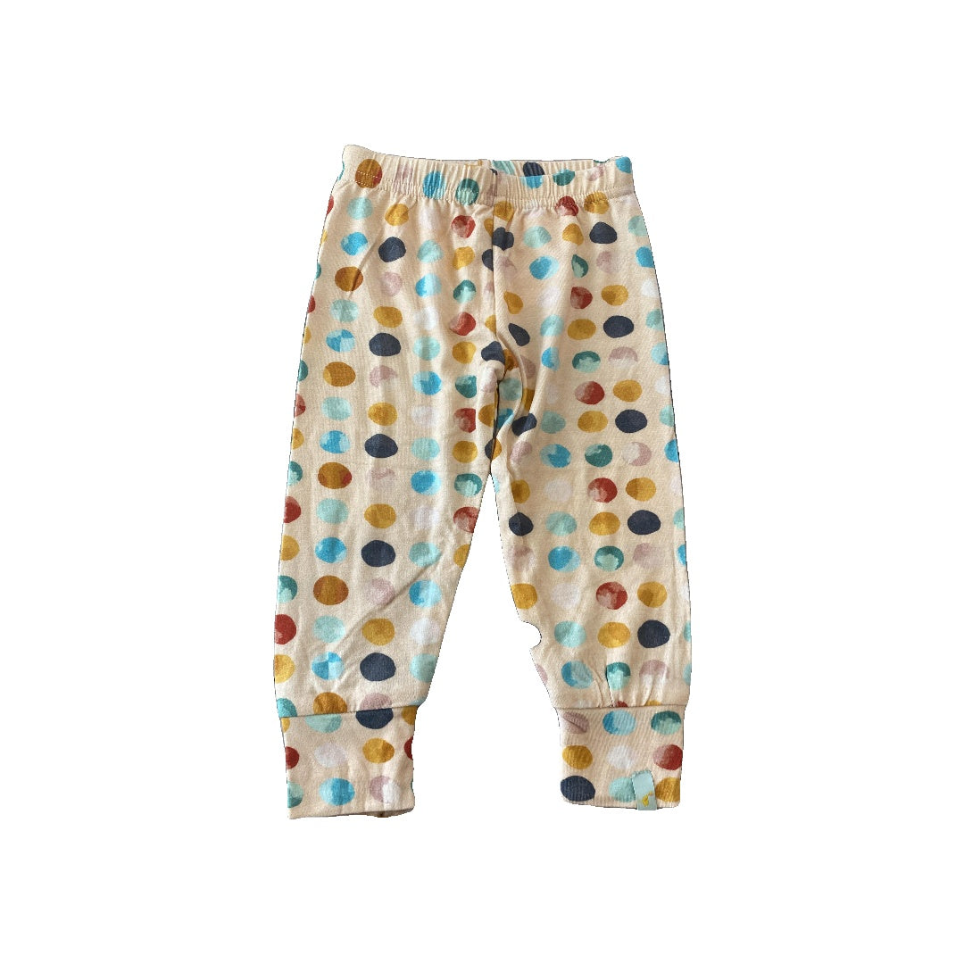 Clover Baby & Kids Girls Peach | Dots Pajamas Size: 6-12 months Peach | Dots