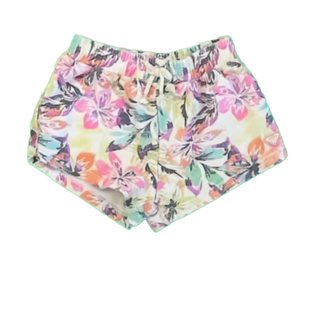 Roxy Girls Peach Floral Apparel Sets Size: 6 Years Peach Floral