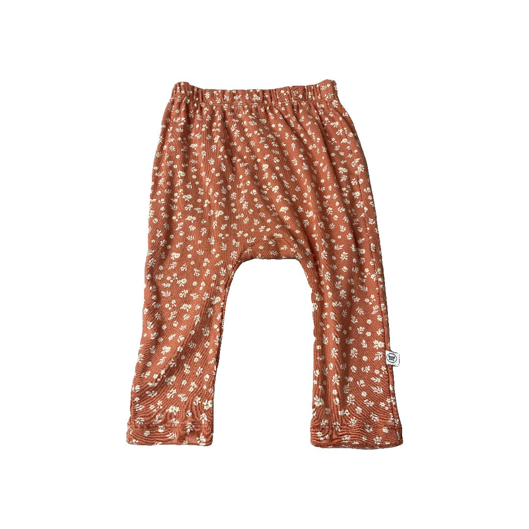 Honest co Girls Peach | Flowers Pants Size: 18 months Peach | Flowers