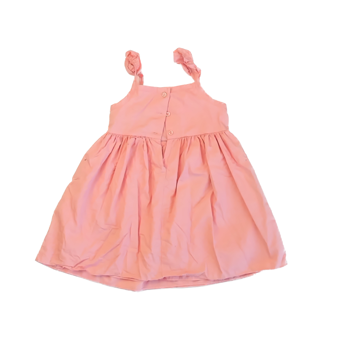 Goodlad Girls Peach Koala Sun Dress Size: 5T Peach Koala