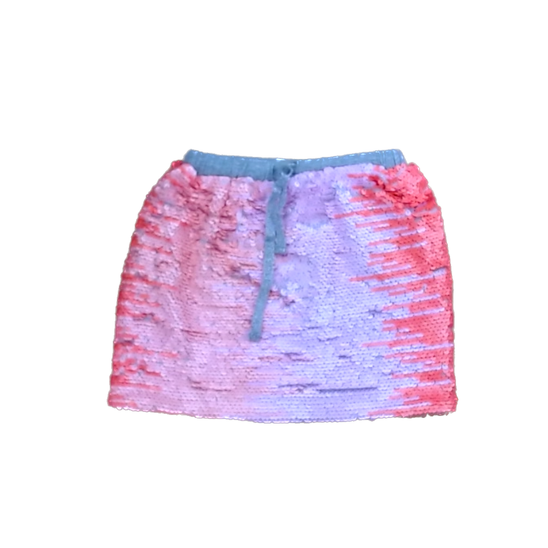 Rockets Of Awesome Girls Peach Ombre Sequin Shorts Size: 4T Peach Ombre Sequin