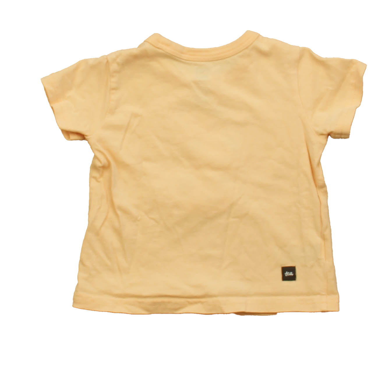 Tea Collection Girls Peach Pandas T-Shirt Size: 9-12 Months Peach Pandas