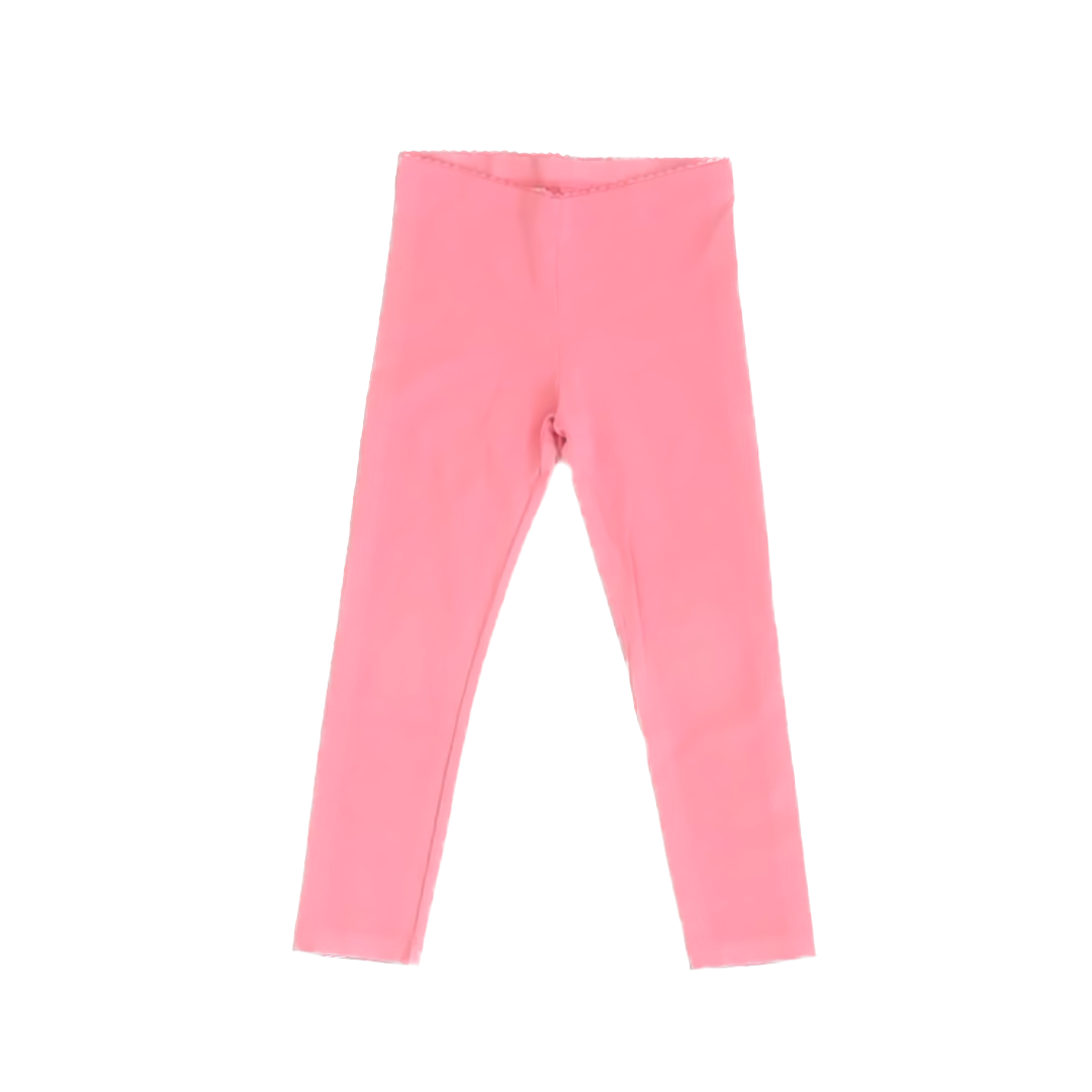 Tea Collection Girls Peach Pink Leggings Size: 5 Toddler Peach Pink