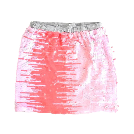 Rockets Of Awesome Girls Peach | Sequin Skirt Size: 6 Years Peach | Sequin
