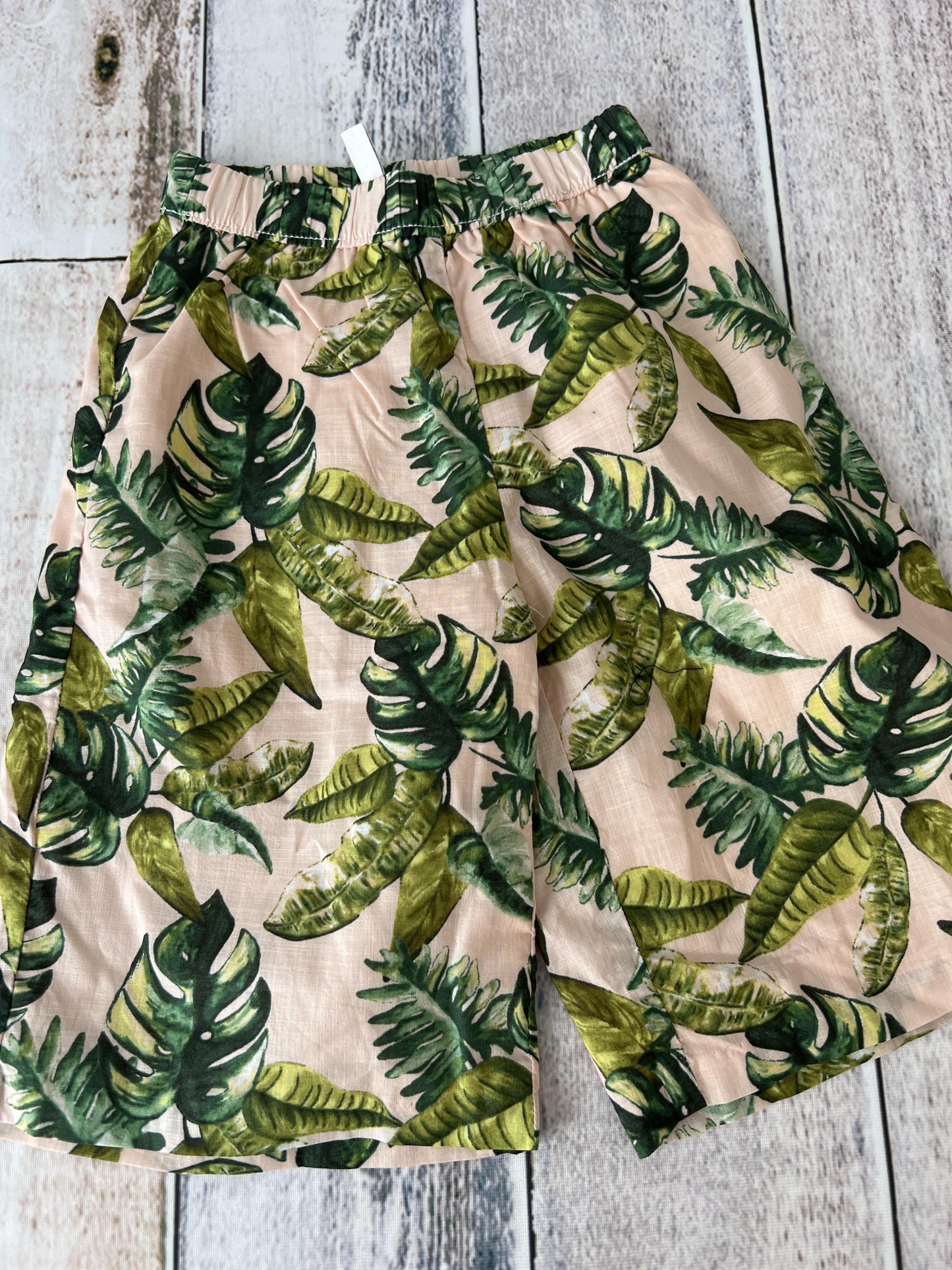 Janie and Jack Boys Peach | Tropical Pants Size: 12-18 months Peach | Tropical