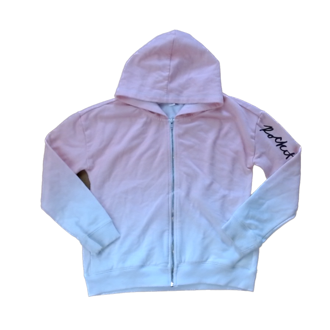 Rockets Of Awesome Girls Peach | White Ombre Sweater Size: 7 Years Peach | White Ombre