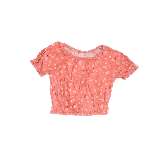 Cat & Jack Girls Peach Blouse Size: 8 Years Peach