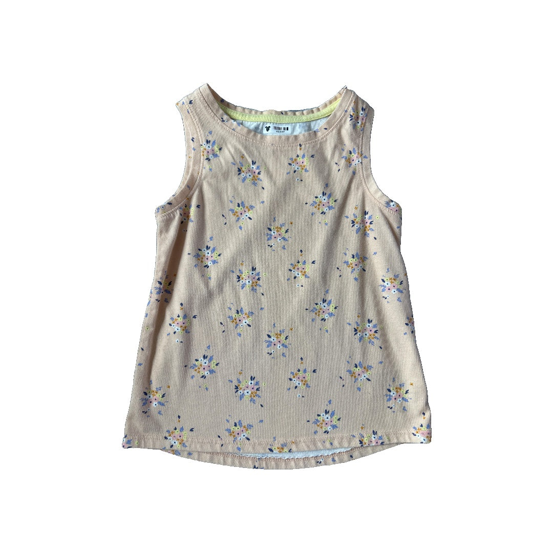 Cat & Jack Girls Peach Tank Top Size: 4T Peach