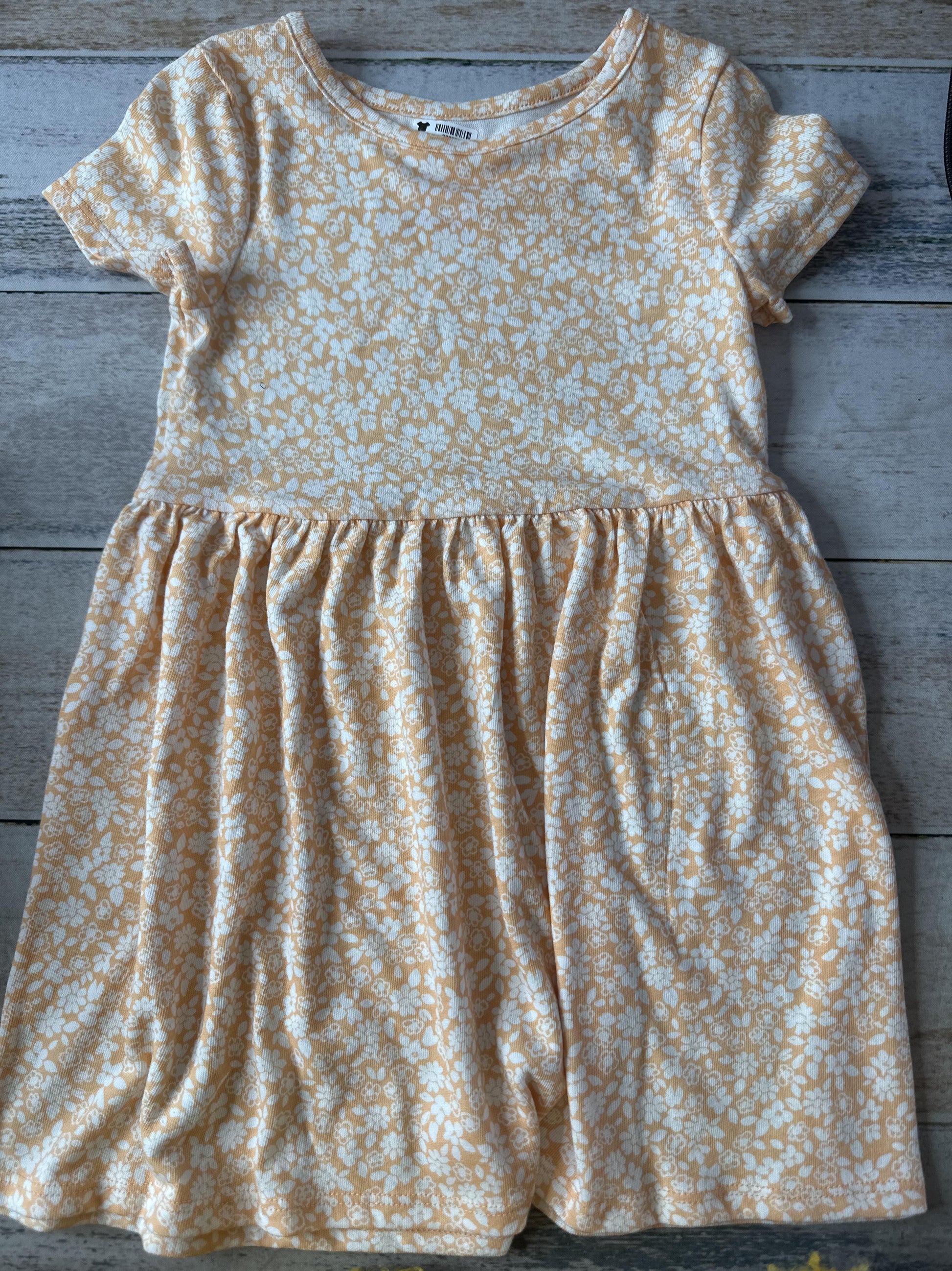 Cat & Jack Girls Peach Dress Size: 4T Peach