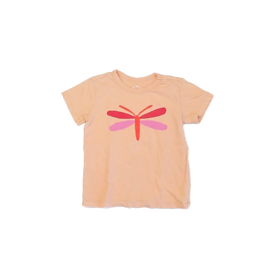 Primary Girls Peach T-Shirt Size: 6-7 Years Peach