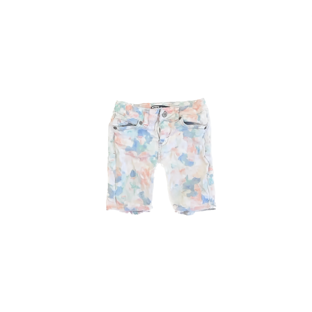 Levi's Girls Peach Jean Shorts Size: 4-5T Peach
