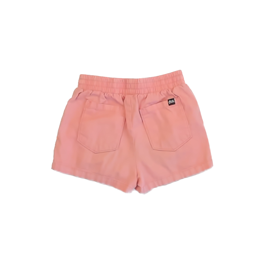 Tea Collection Girls Peach Shorts Size: 7 Years Peach