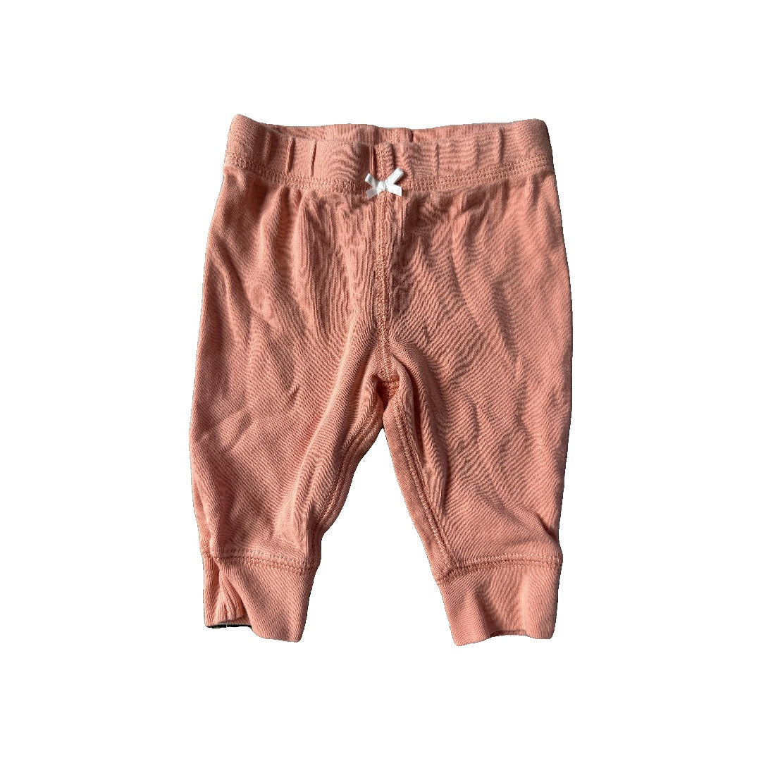 Carters Girls Peach Pants Size: 3 months Peach