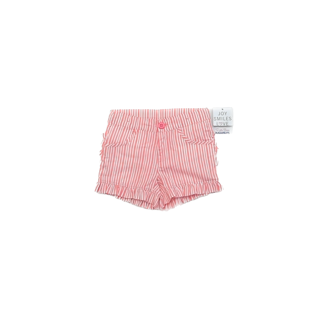 Ruffle Butts Girls Peach Shorts Size: 3T Peach