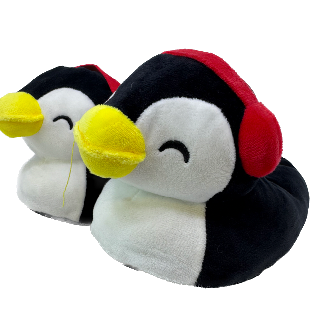 Unknown Girls Penguin Slippers Size: 7-9 Years * Penguin