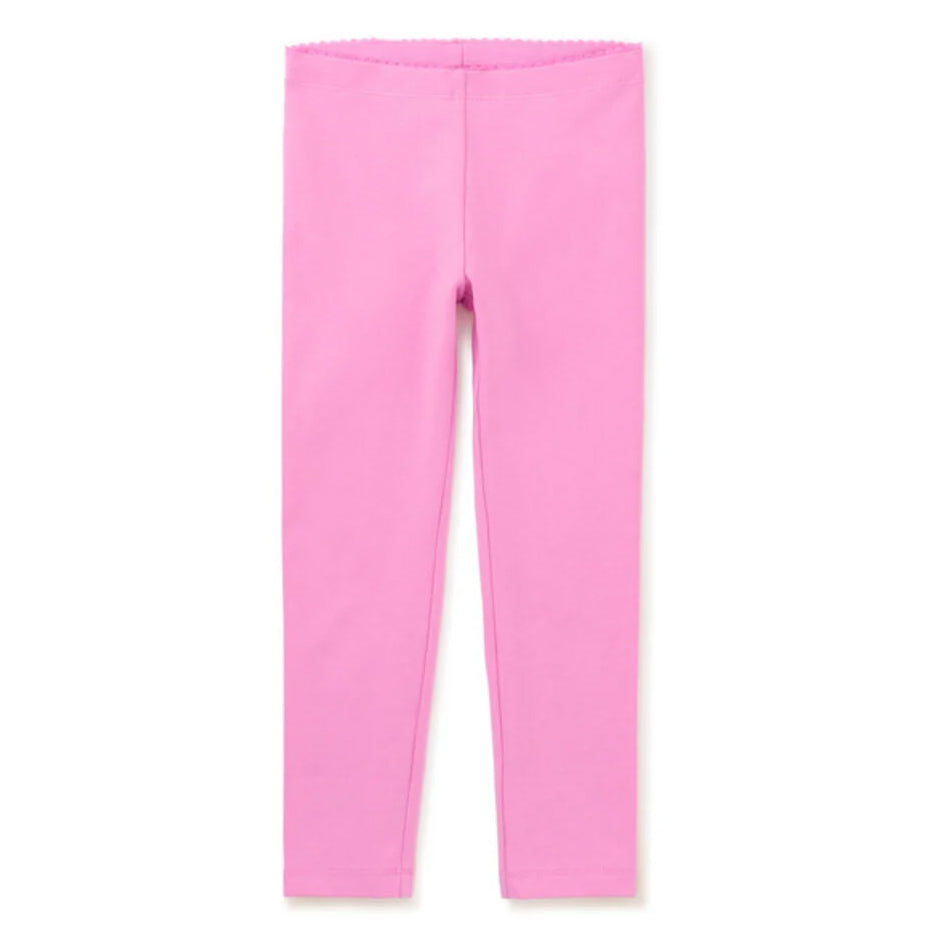 Tea Collection Girls Perennial Pink Leggings Size: 4T Perennial Pink