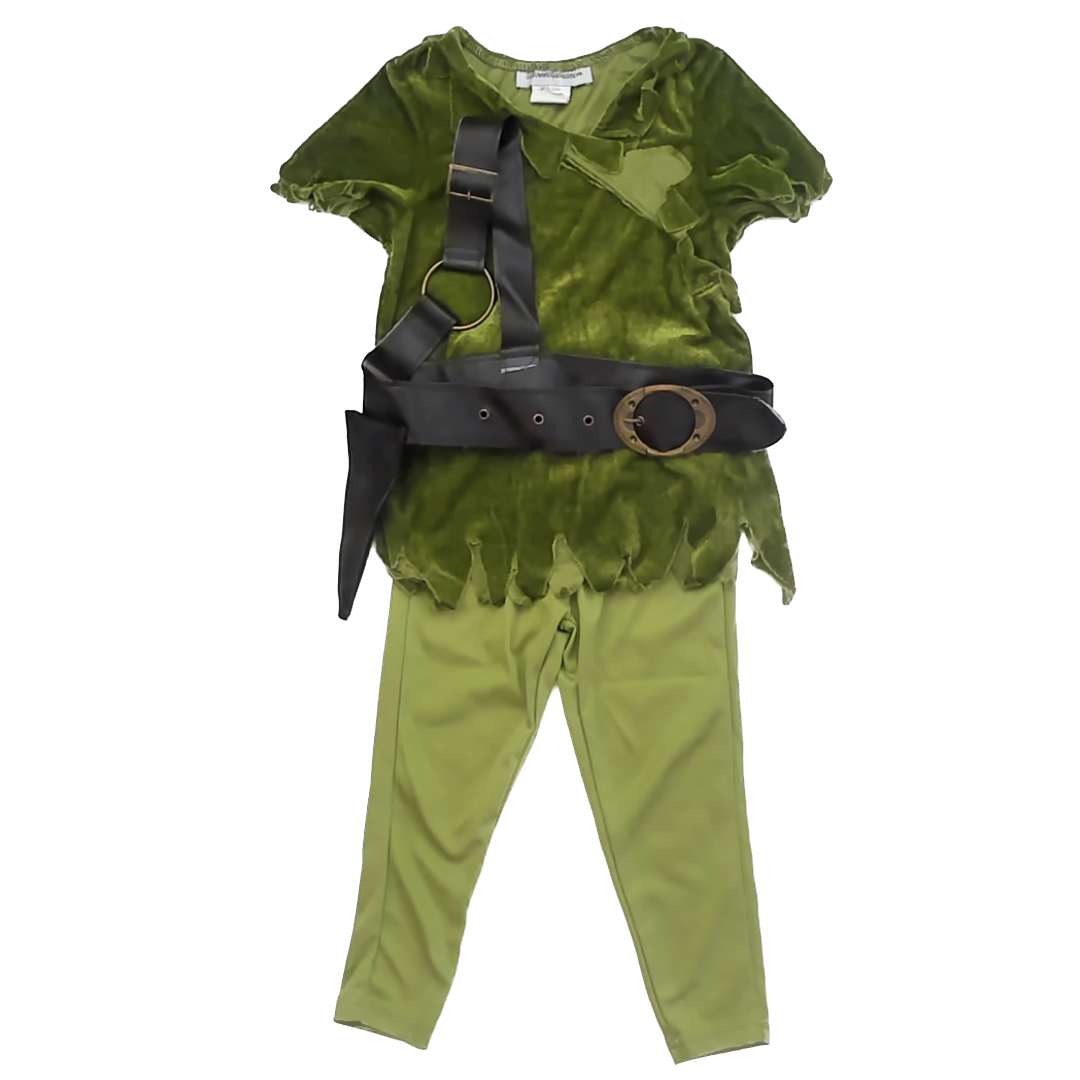 Halloween Costumes Boys Peter Pan Costume Size: 4T Peter Pan