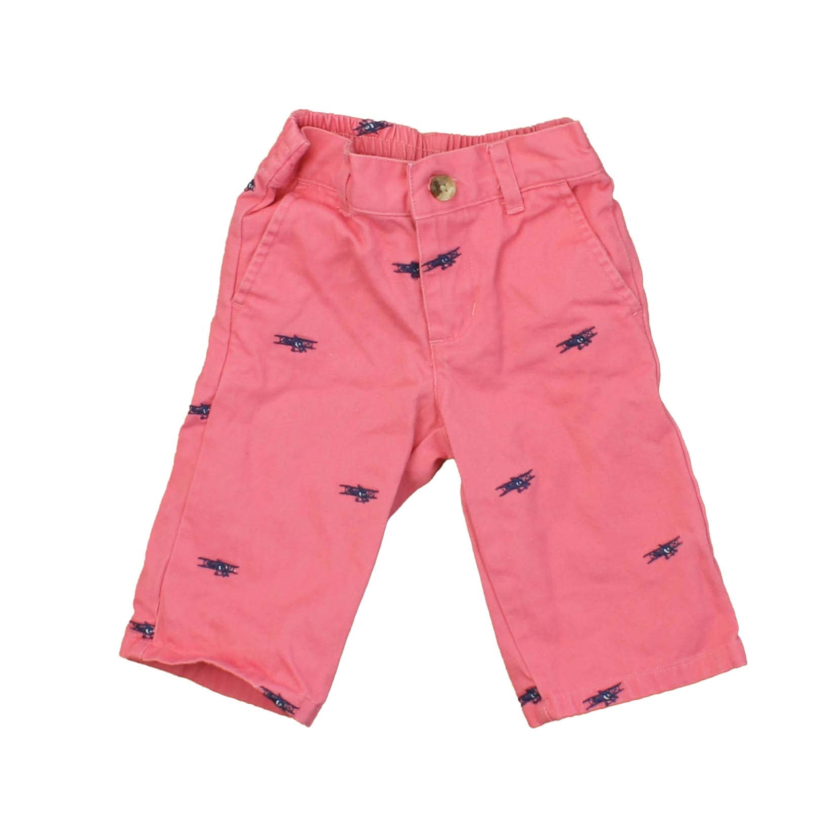 Janie and Jack Boys Pink | AIrplanes Pants Size: 3-6 Months Pink | AIrplanes