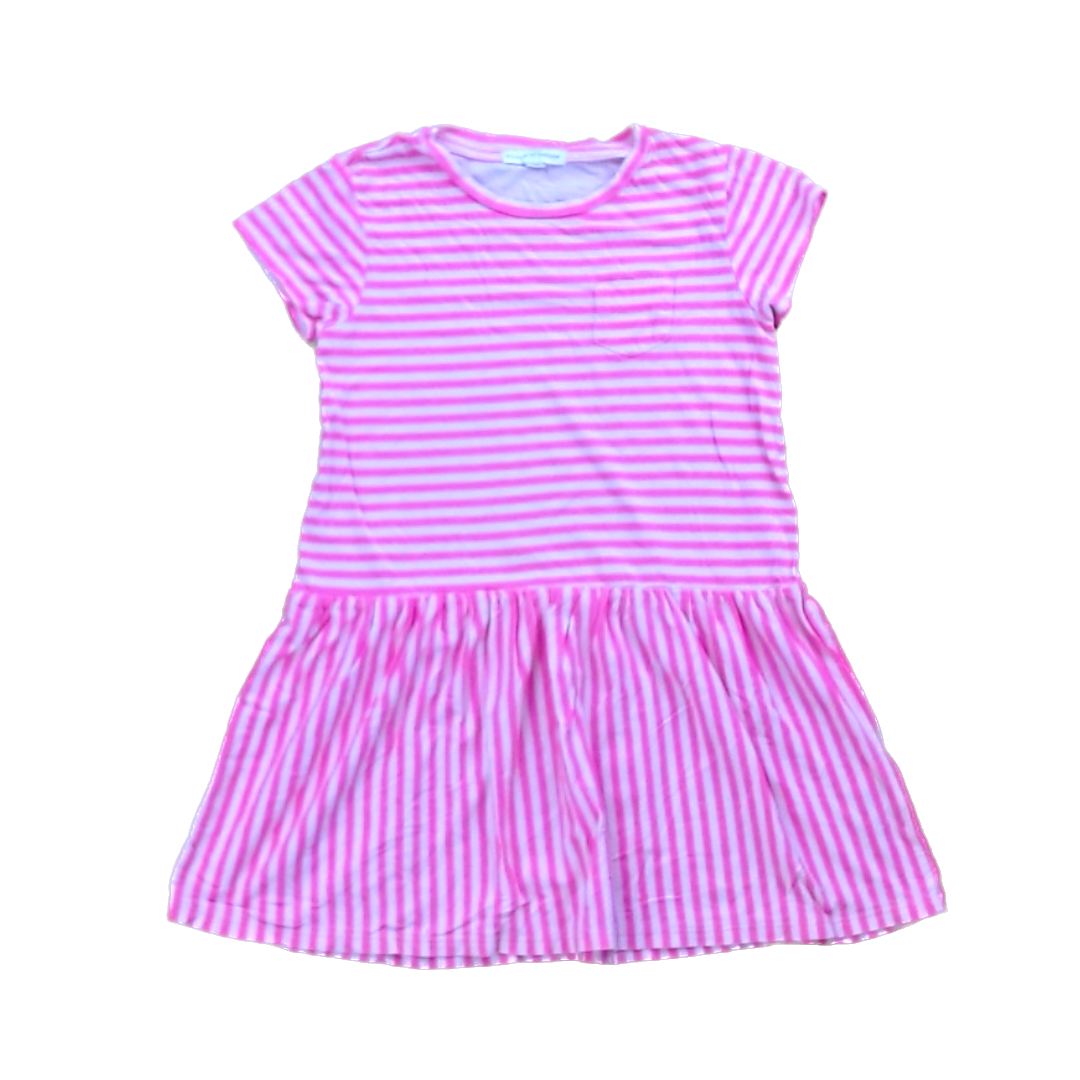 Rockets Of Awesome Girls Pink and White Stripes Dress Size: 3T Pink and White Stripes