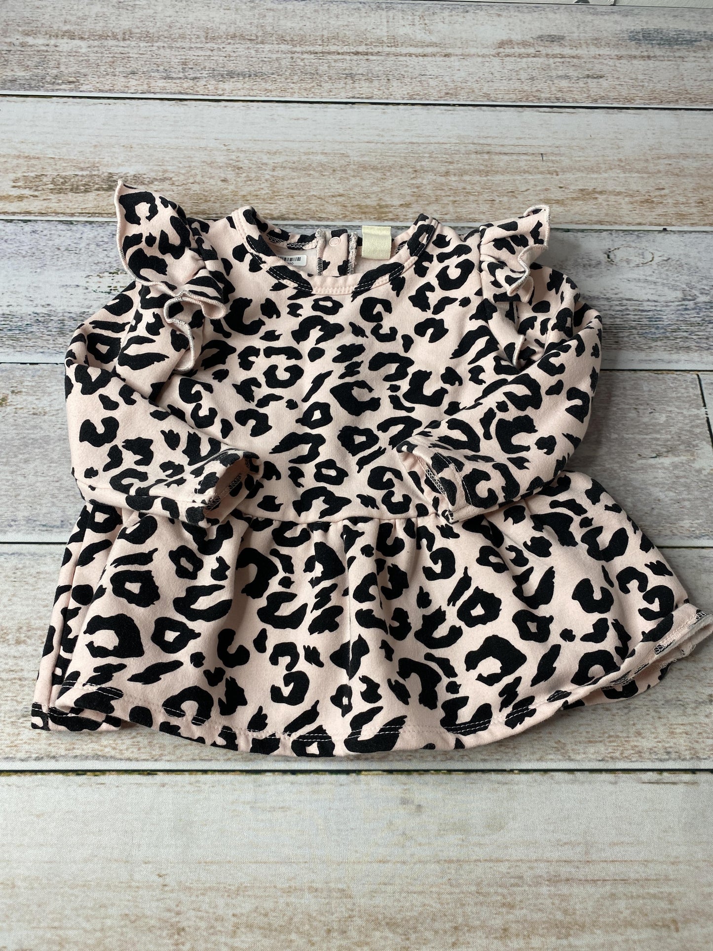 Tucker + Tate Girls pink | Animal Print Dress Size: 12M pink | Animal Print