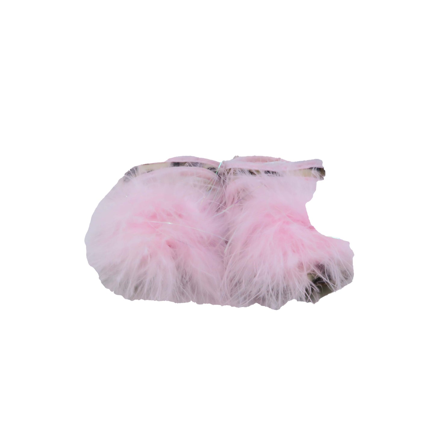 Mia's Hats & Things Girls Pink | Animal Print Booties Size: 2 Infant Pink | Animal Print