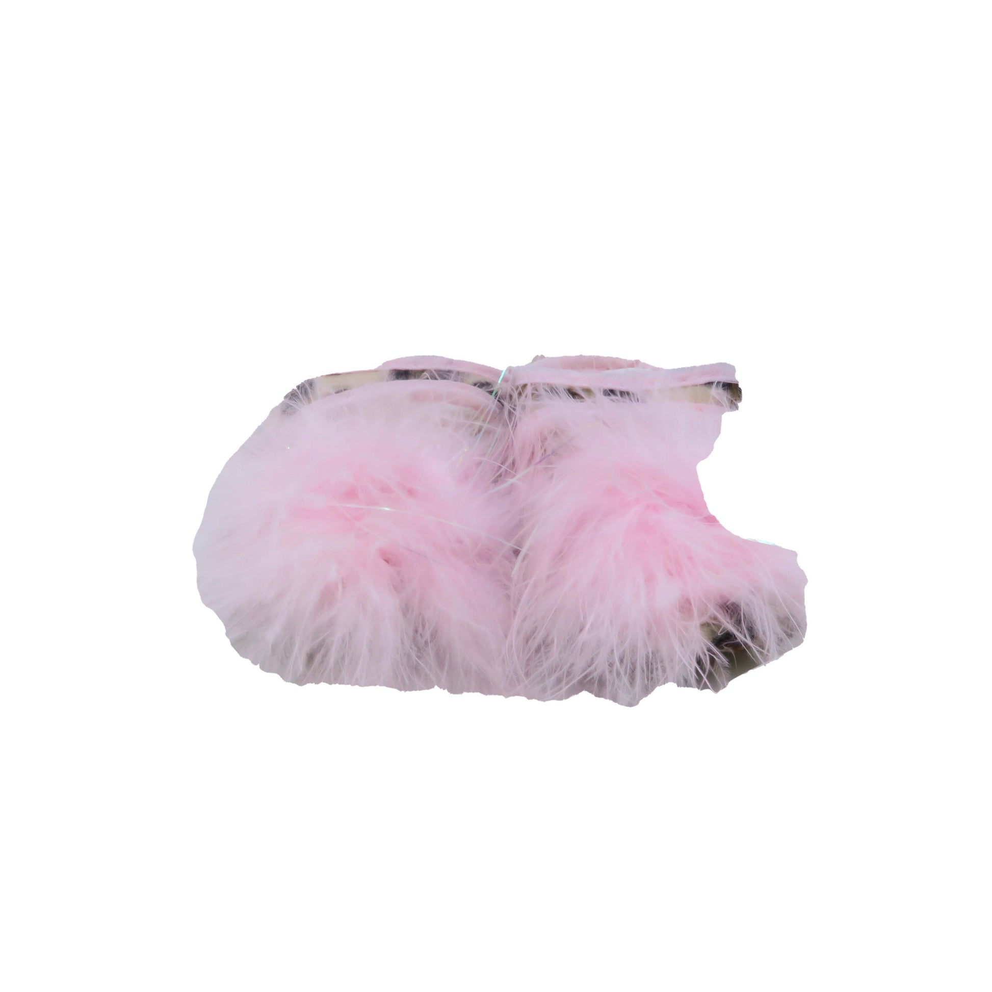 Mia's Hats & Things Girls Pink | Animal Print Booties Size: 2 Infant Pink | Animal Print