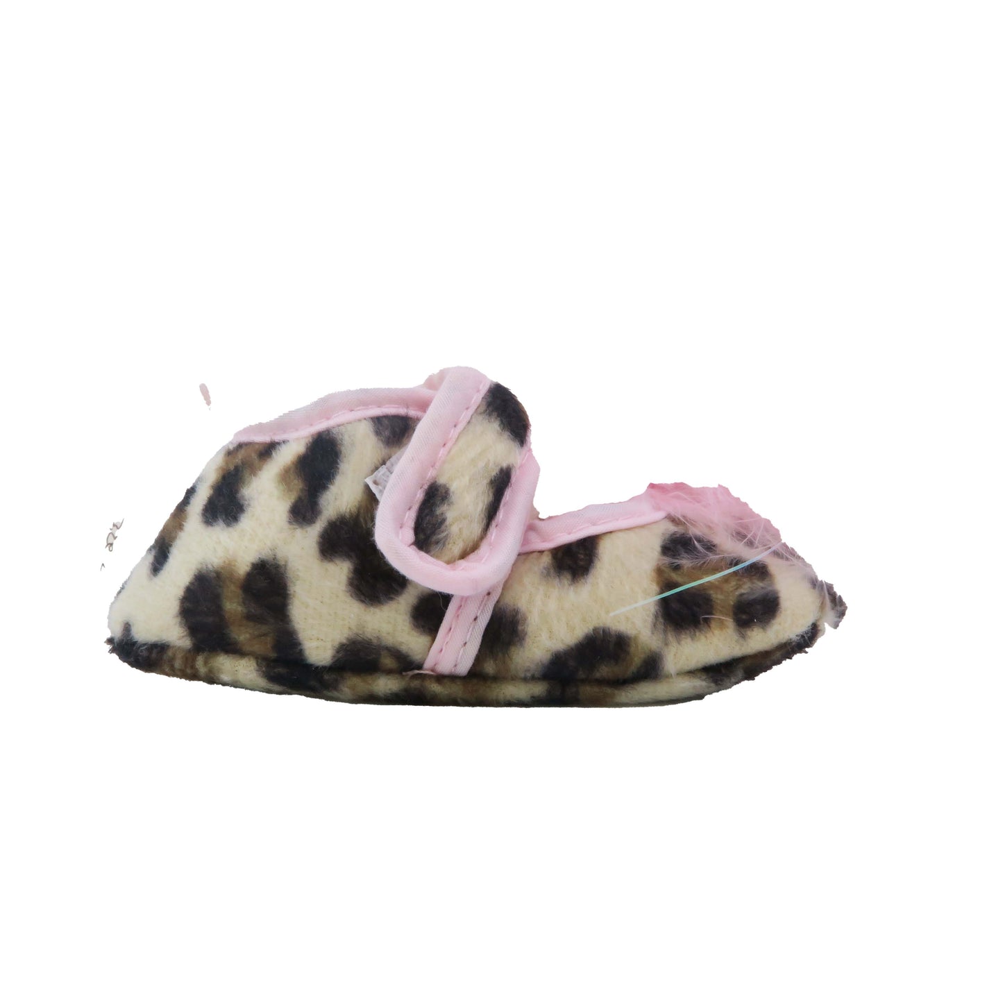 Mia's Hats & Things Girls Pink | Animal Print Booties Size: 2 Infant Pink | Animal Print