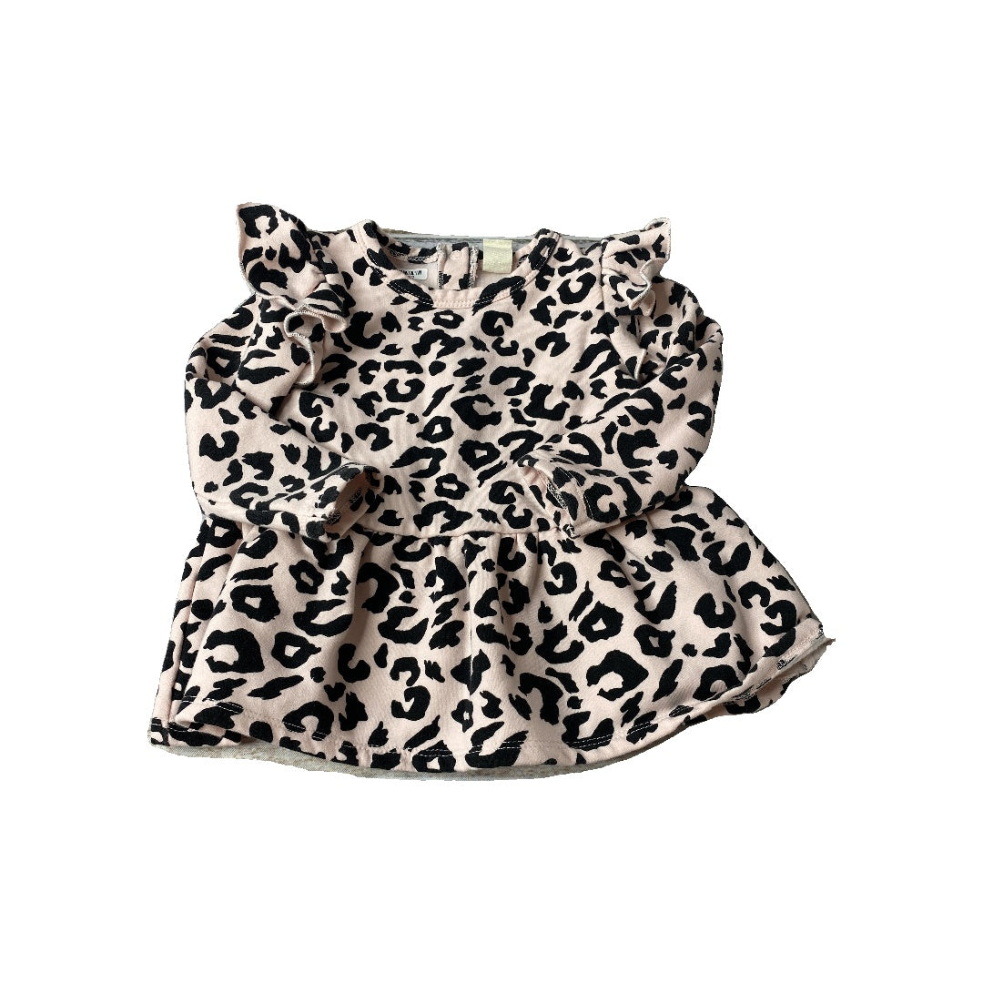 Tucker + Tate Girls pink | Animal Print Dress Size: 12M pink | Animal Print