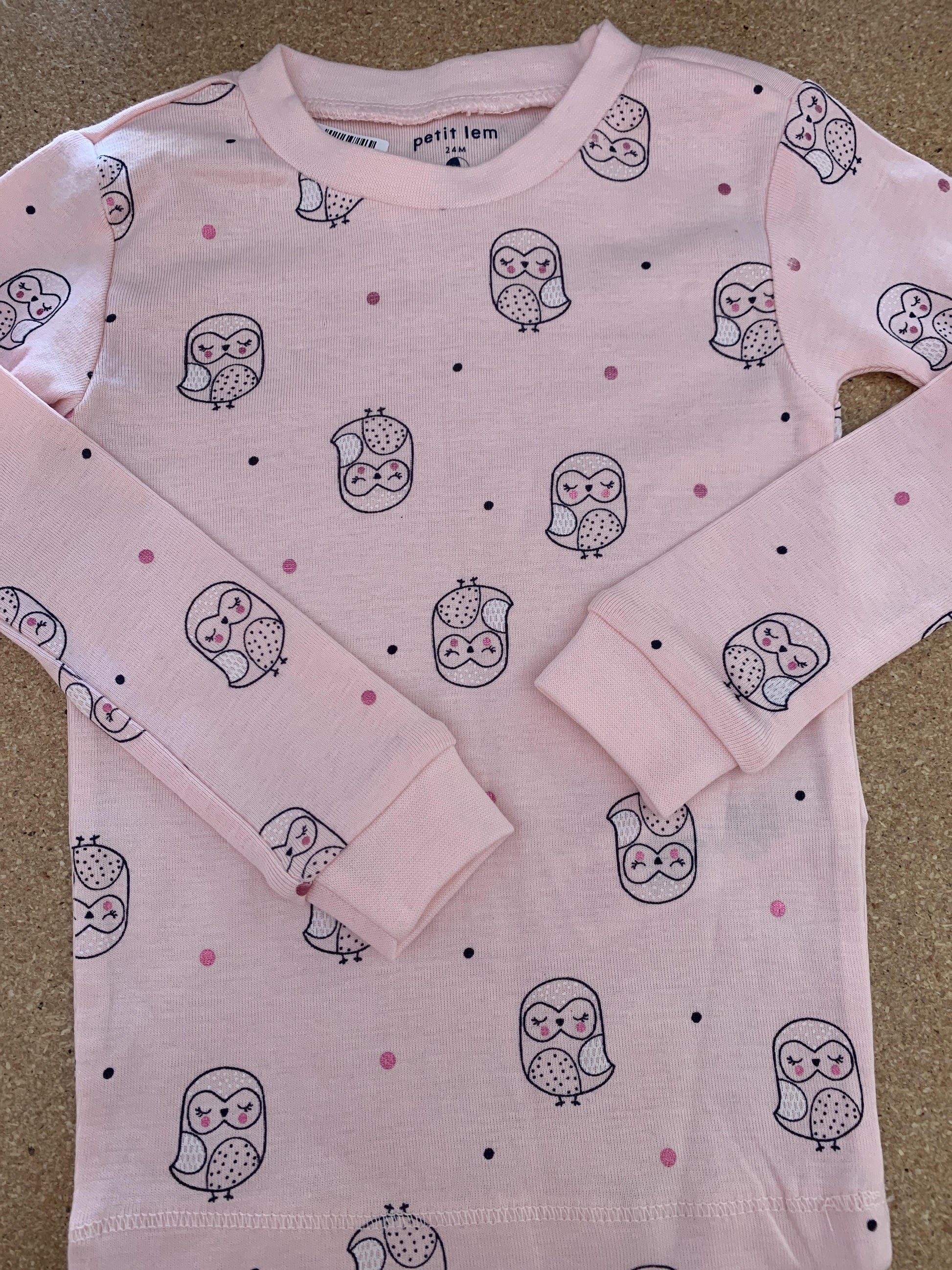 Girls pink | animals Pajamas Size: 24 months pink | animals
