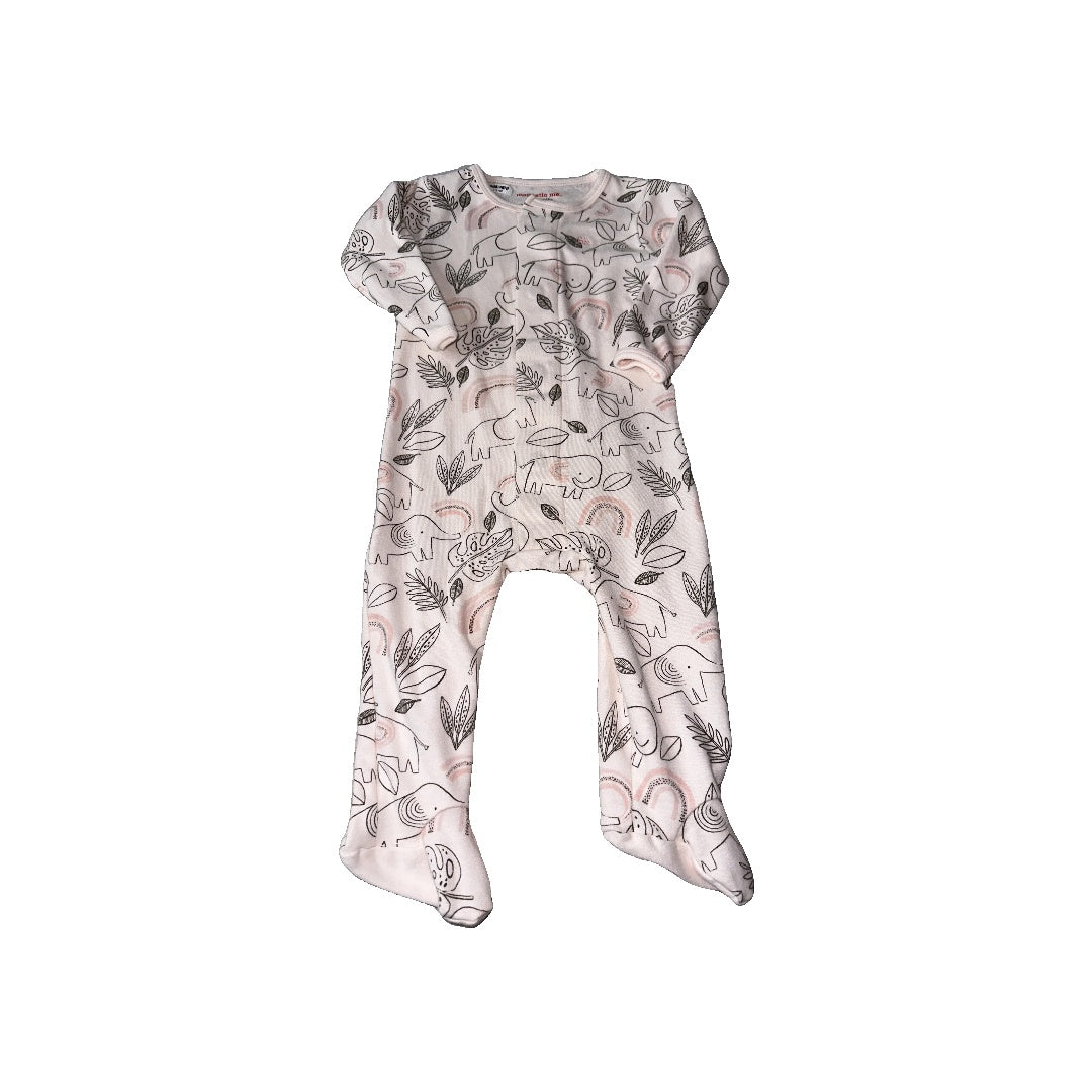 Magnetic Me Girls pink | animals Pajamas Size: 6-9 months pink | animals