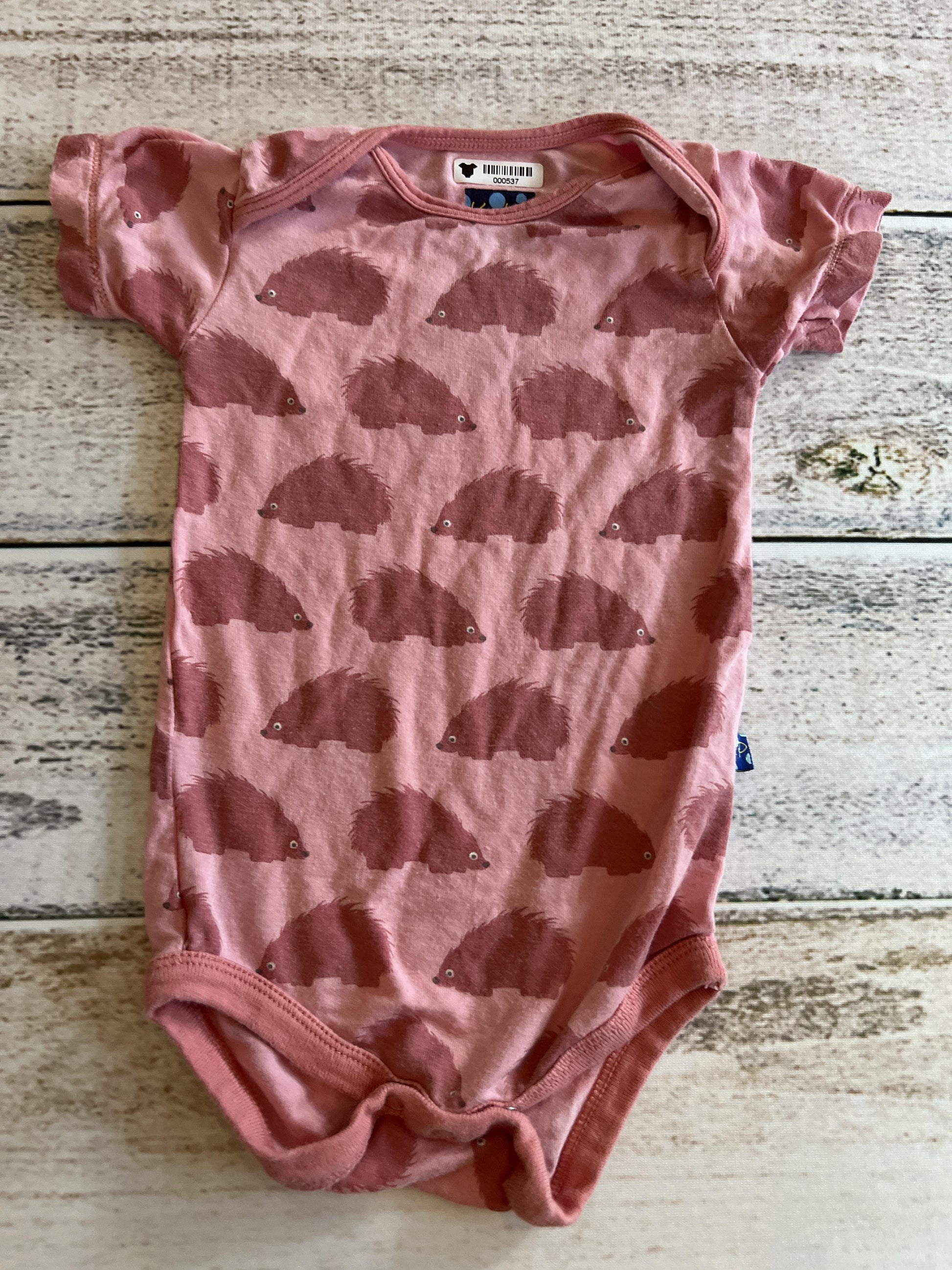KicKee Pants Girls pink | animals Onesie Size: 6-12 months pink | animals