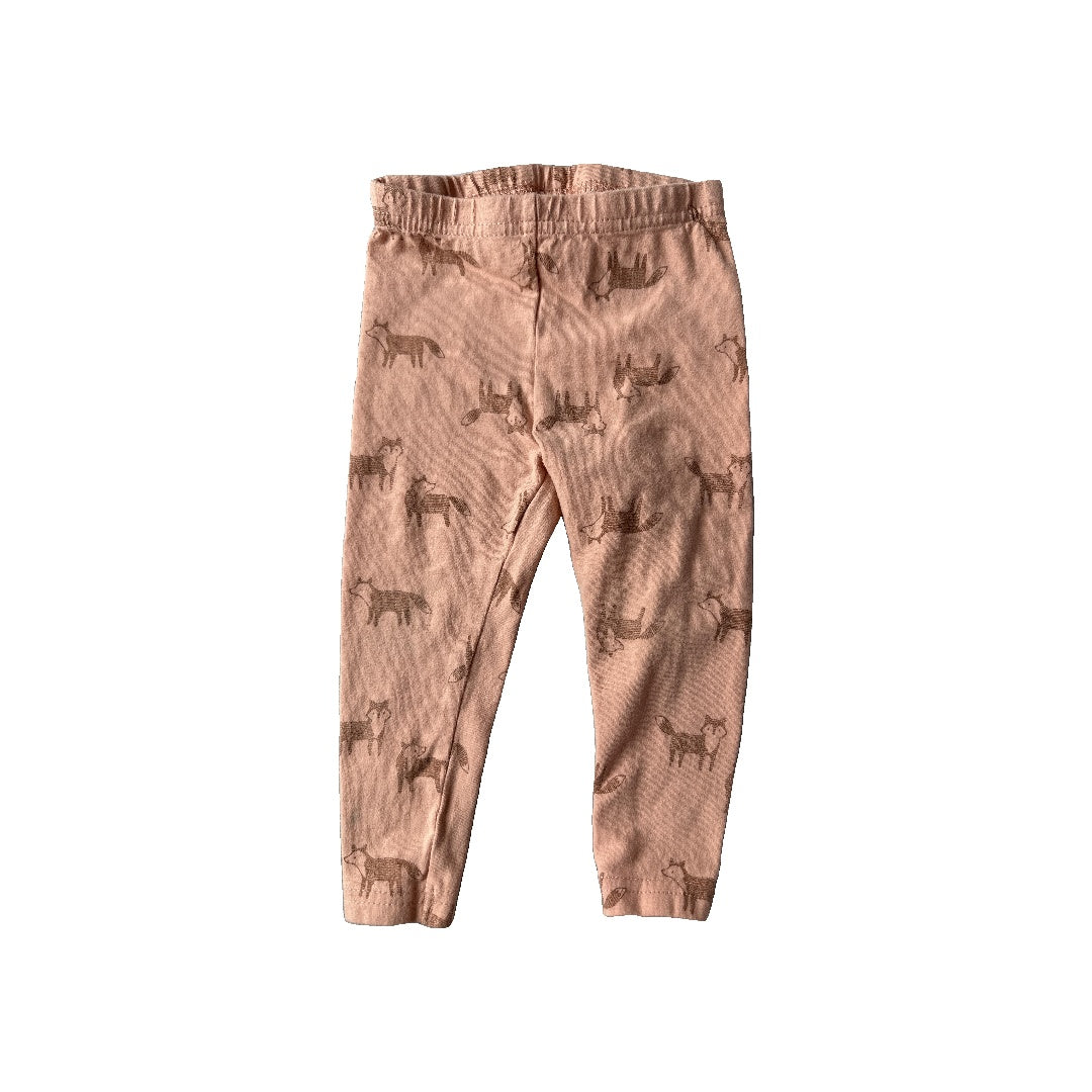Child of Mine Girls pink | animals Pants Size: 9-12 Months pink | animals