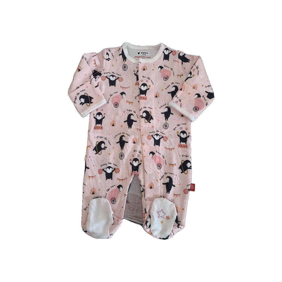 Magnetic Me Girls pink | animals Pajamas Size: Newborn pink | animals