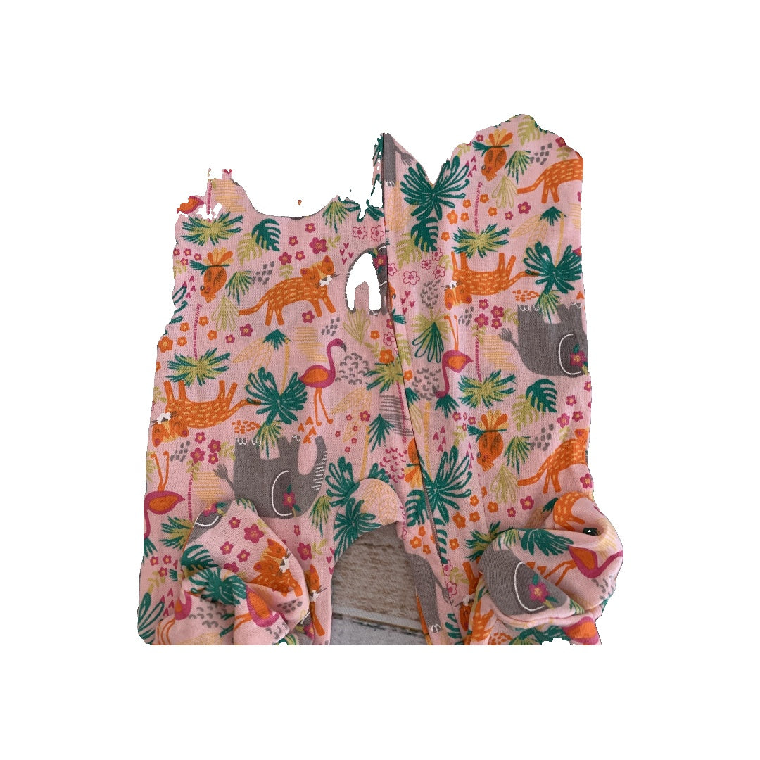 Girls pink | animals Pajamas Size: 6-9 months pink | animals