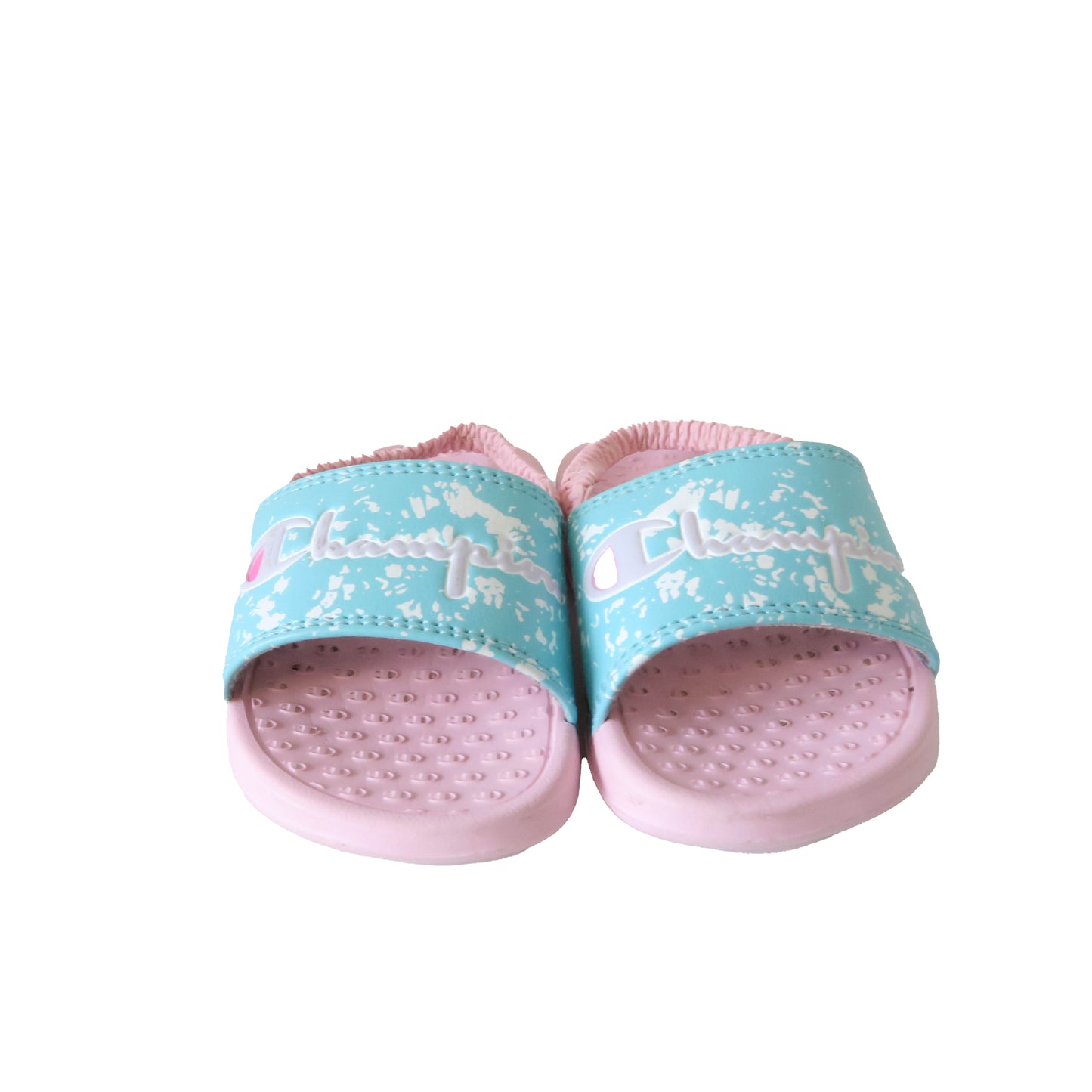 Champion Girls Pink | Aqua Sandals Size: 5 Toddler