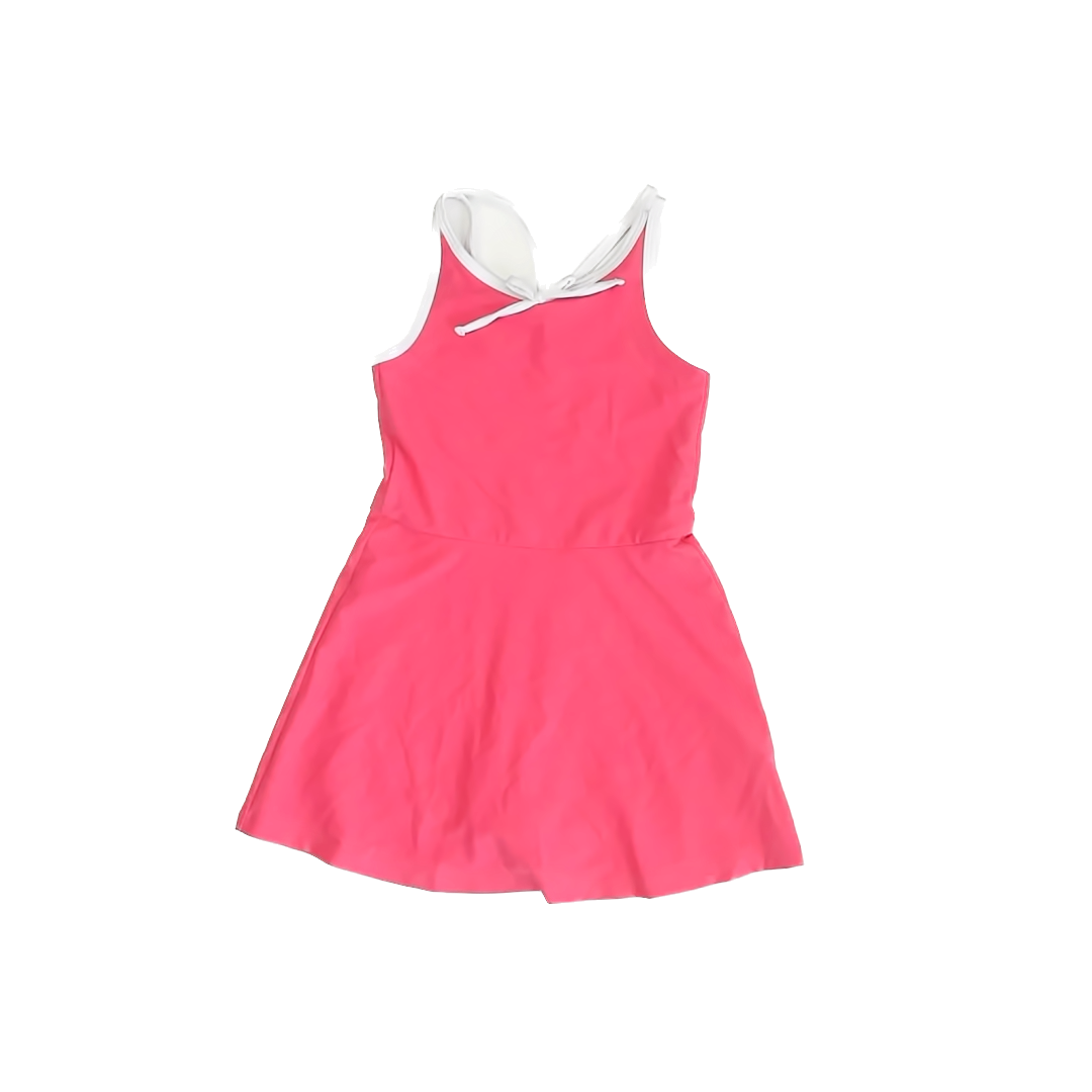 Old Navy Girls Pink Athletic Dress Size: 6-7 Years Pink Athletic