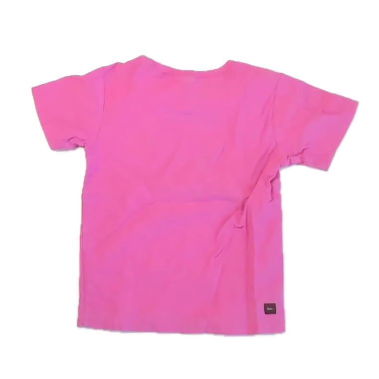 Tea Collection Girls Pink Bear T-Shirt Size: 4T Pink Bear