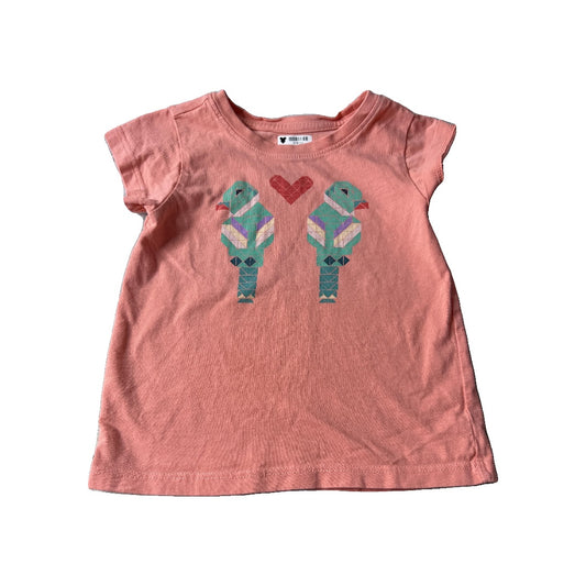 Tea Girls pink | Birds Shirt Size: 2T pink | Birds