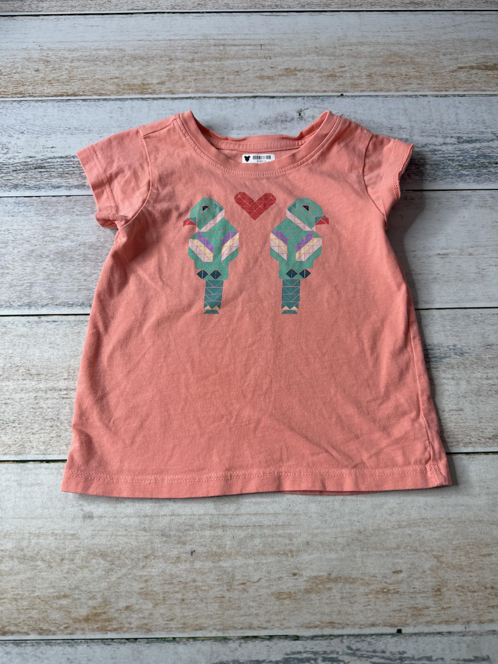 Tea Girls pink | Birds Shirt Size: 2T pink | Birds