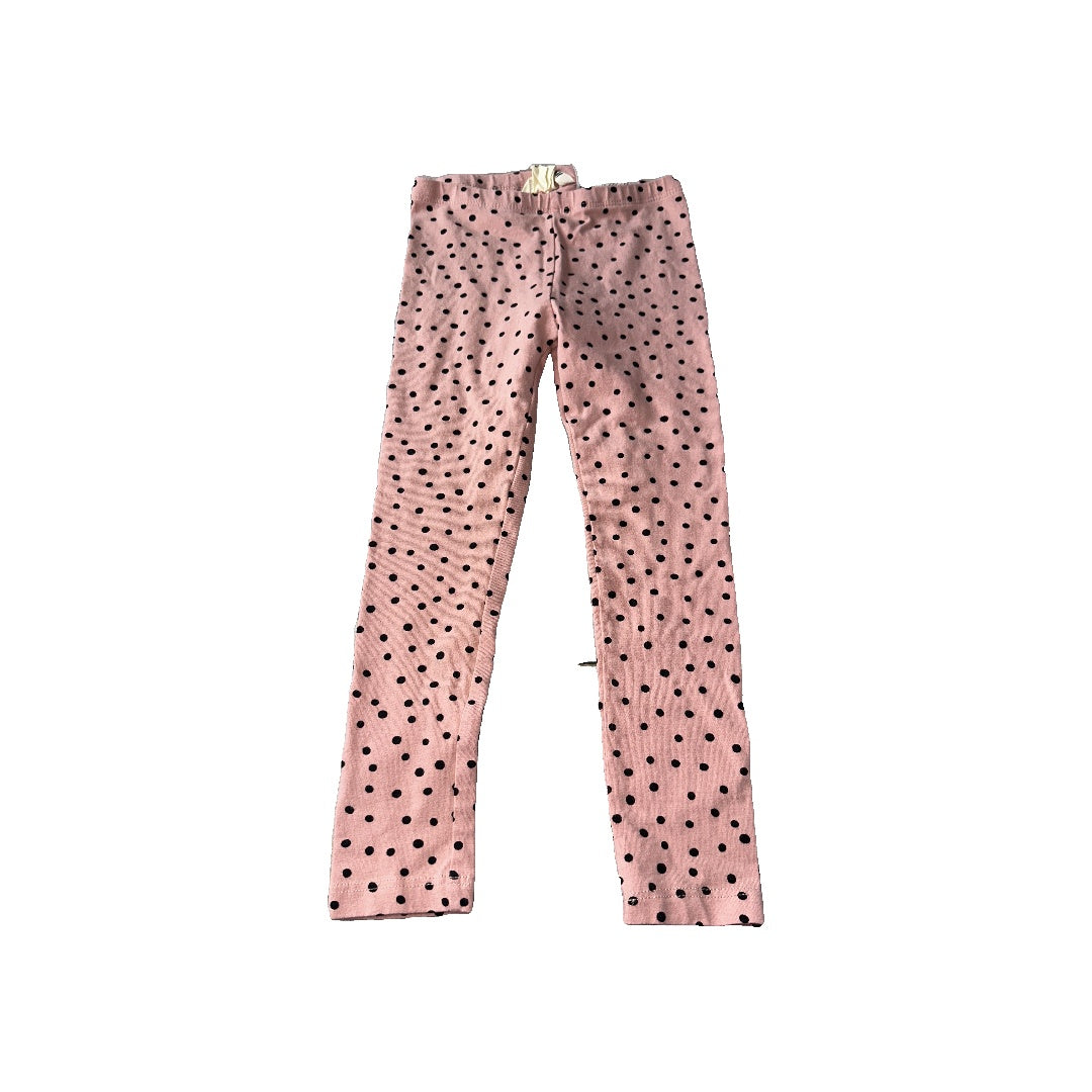 H&M Girls pink | Black | polka dot Pants Size: 4T pink | Black | polka dot