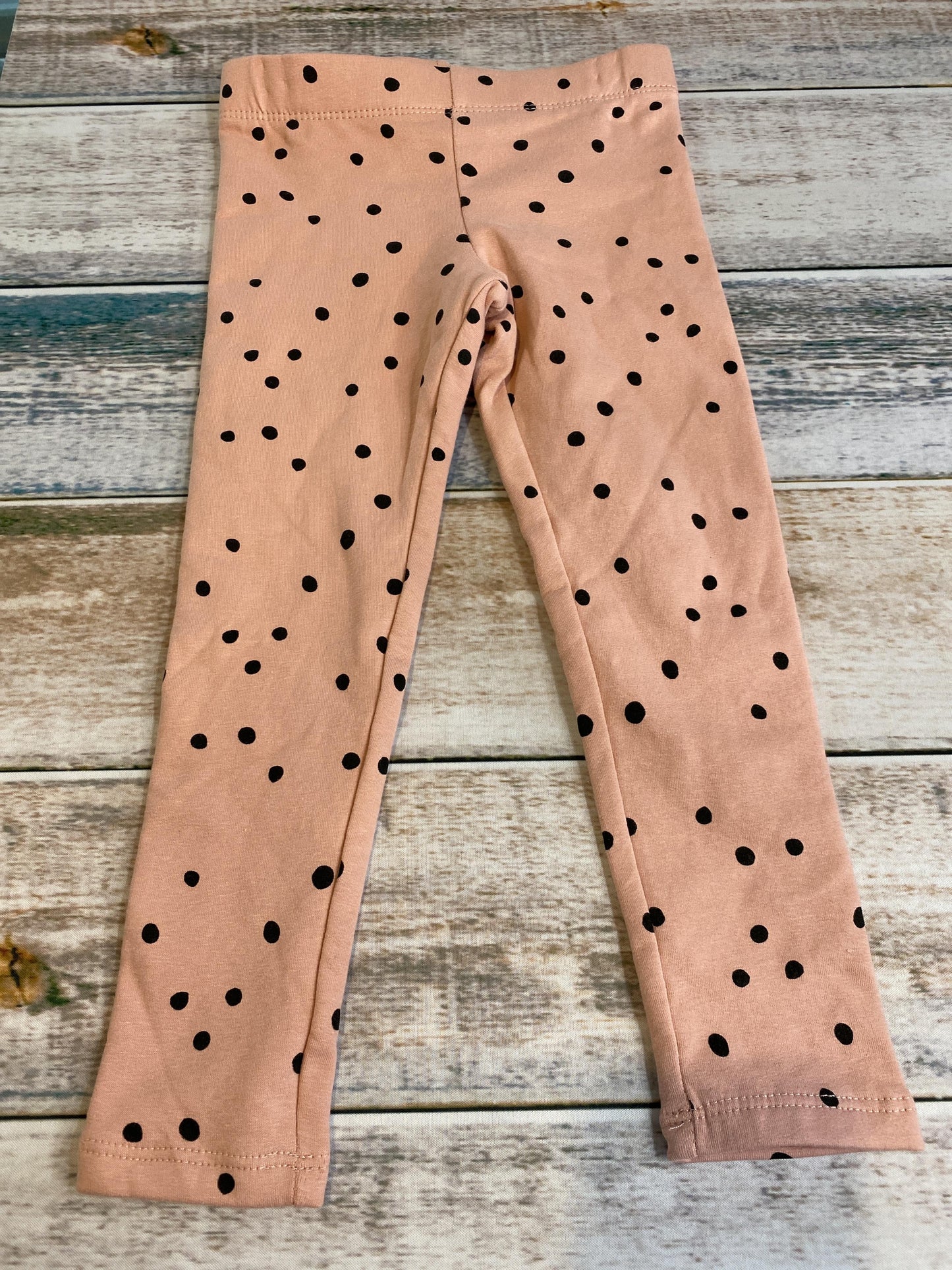 H&M Girls pink | Black | polka dot Pants Size: 3T pink | Black | polka dot