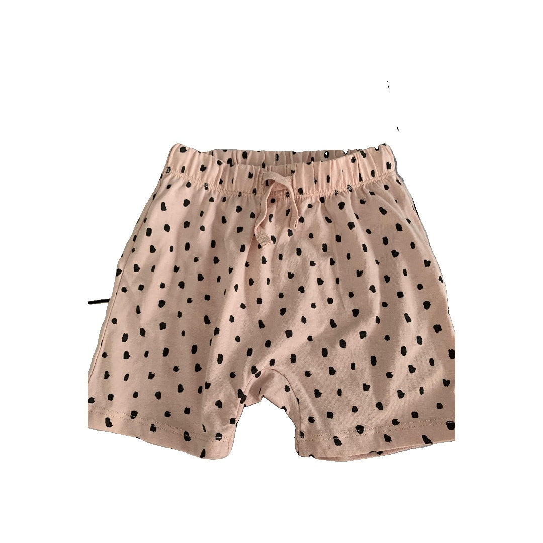 H&M Girls pink | Black | polka dot Shorts Size: 3T pink | Black | polka dot