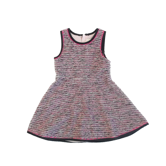 Kate Spade Girls Pink | Black Tweed Dress Size: 5T Pink | Black Tweed