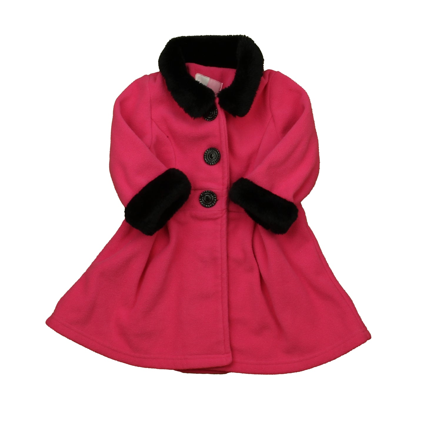 Sophie Rose Girls Pink | Black Jacket Size: 24 Months