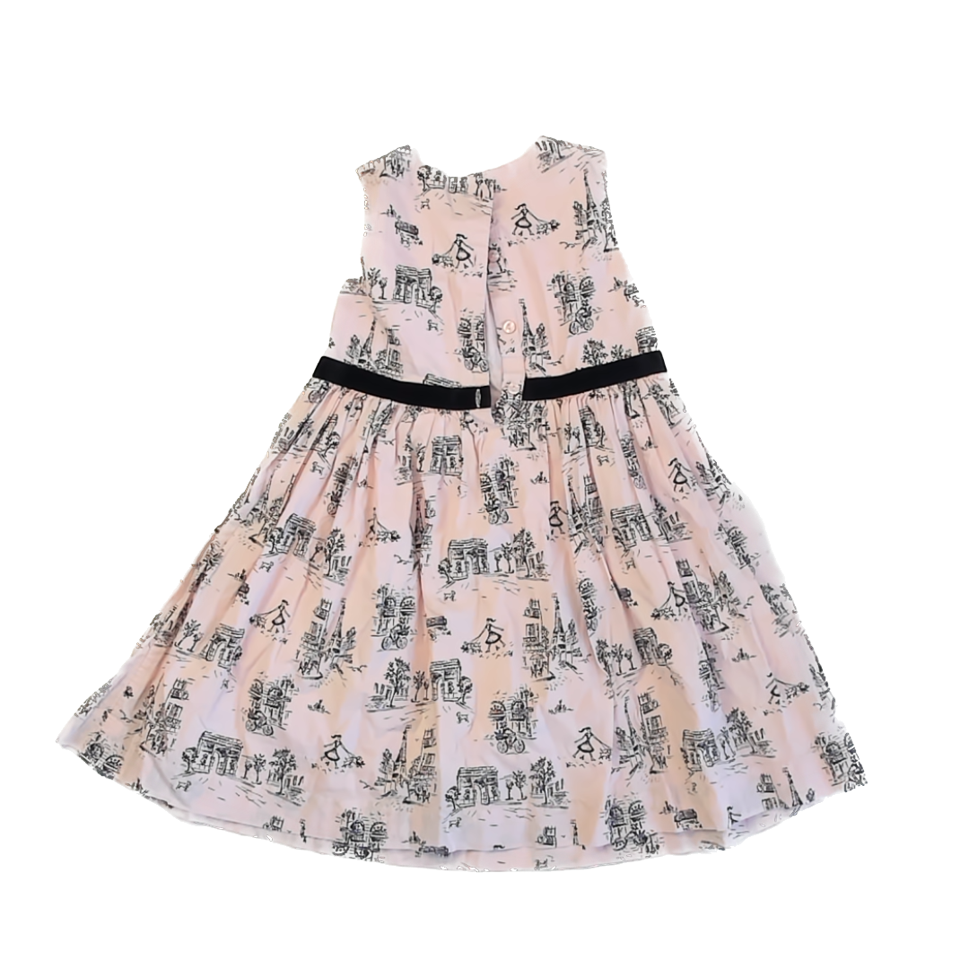 Ruby & Bloom Girls Pink | Black Dress Size: 5T Pink | Black