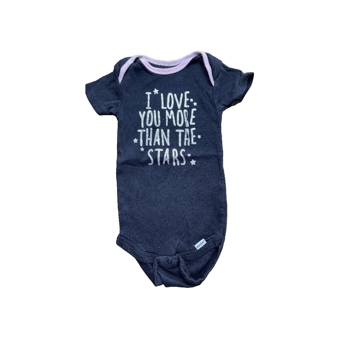 Gerber Childrenswear Girls pink | Black Onesie Size: 6-9 months pink | Black