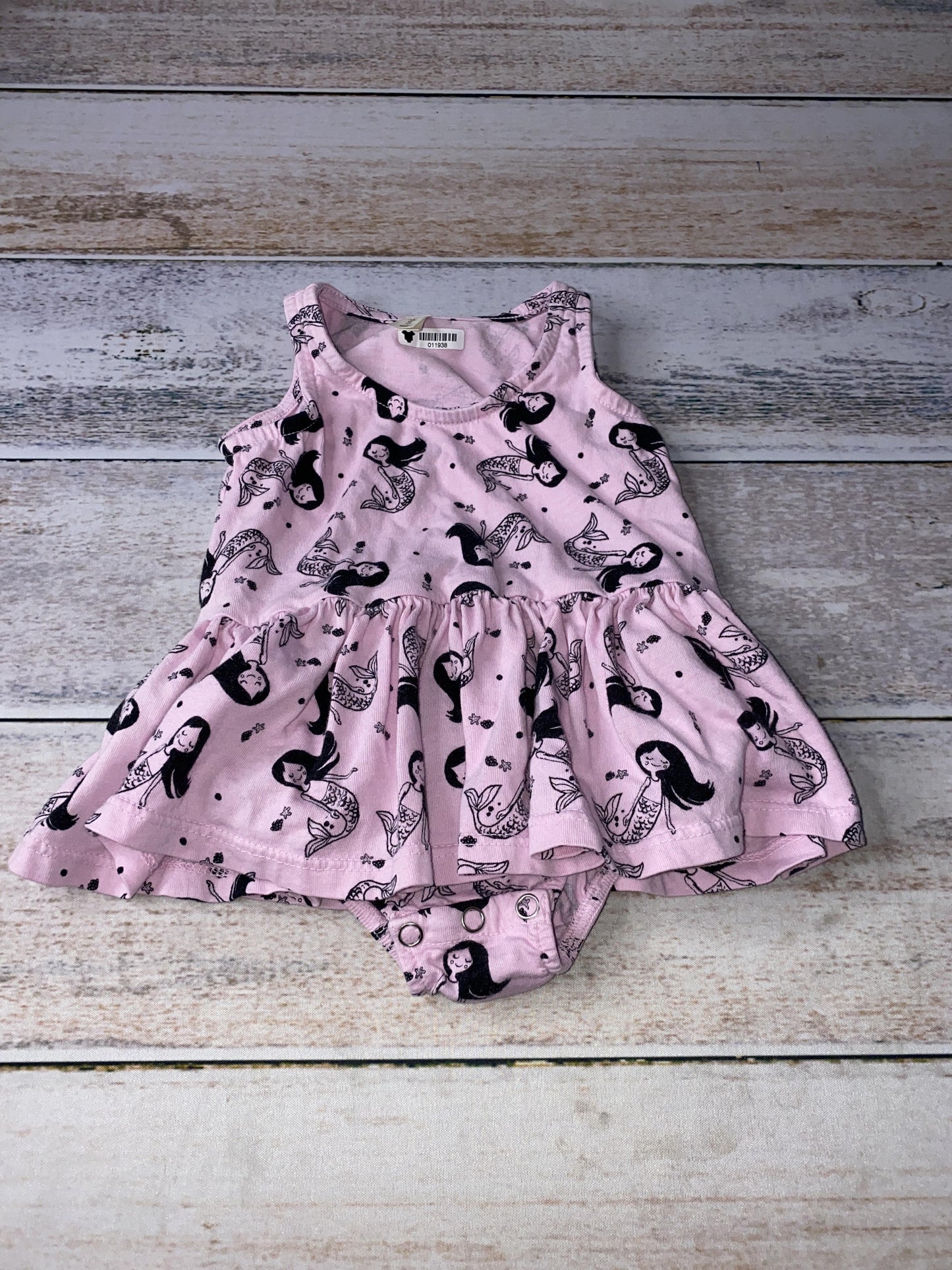 Pink Peony Kids Girls pink | Black Dress Size: 3-6 months pink | Black