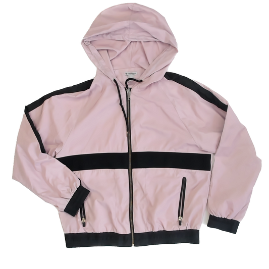 Forever 21 Girls Pink | Black Jacket Size: Small Pink | Black
