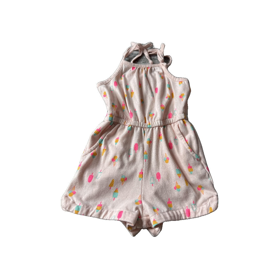 Girls pink | Blue | orange Romper Size: 12 months pink | Blue | orange